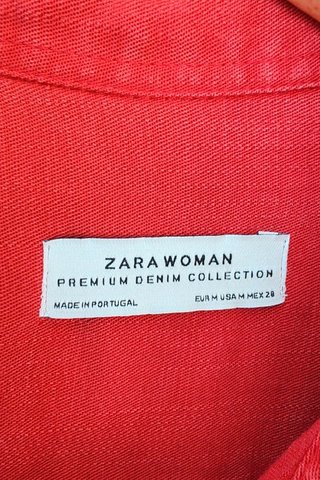 Sobrecamisa Roja Lyocell Zara M / Surchemise Fluid