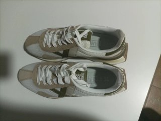 Zapatillas Munich Talla 45 Verde Oliva/Blanco