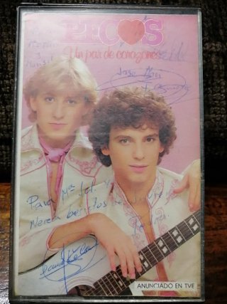 Cinta Cassette Los Pecos Autografiada 1979