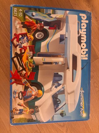Playmobil Autocaravana y Accesorios (6671)