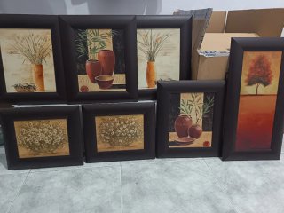 Set de 7 Cuadros Decorativos