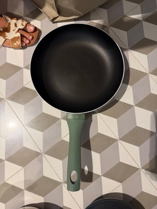 Sartén Inducción 18cm Tapa Cristal Negra