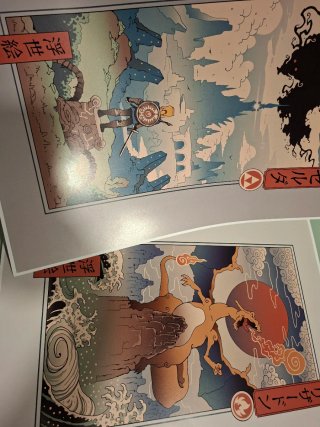 Poster di vari anime e videogiochi