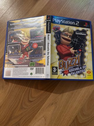 Buzz! Escuela de Talentos + 4 mandos PS2