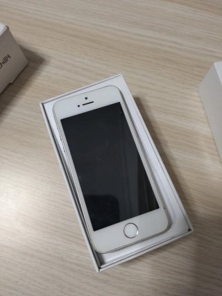iPhone 5S Argento/Bianco