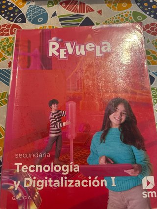Libros de 1 de ESO del colegio Santiago Apóstol