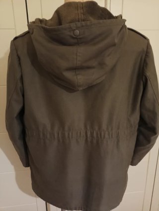 Parka militar alemana verde