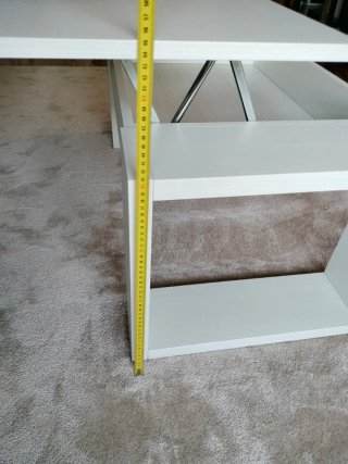 Mesa de centro elevable de madera