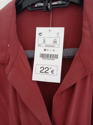 Vestido Lefties manga larga talla S