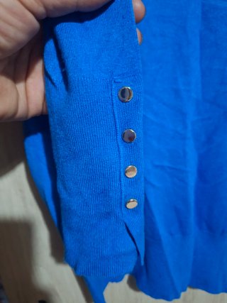 Jersey Zara azul mujer