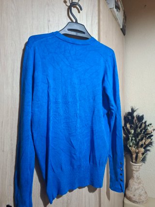 Jersey Zara azul mujer