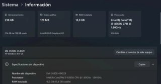 Portátil HP Elitebook 840 G6