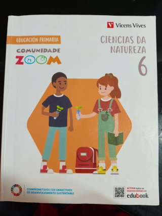 Ciencias da Natureza 6° de Primaria ISBN 978846829