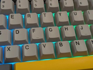 Teclado Ajazz AK820 Pro Gris/Amarillo