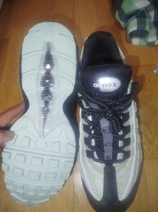 Nike Air Max 95 Negro Blanco
