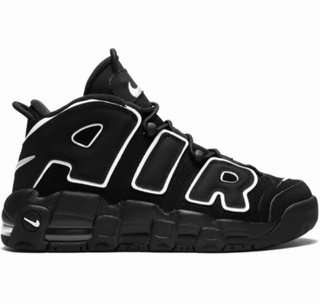 Nike Air More Uptempo Negro Blanco