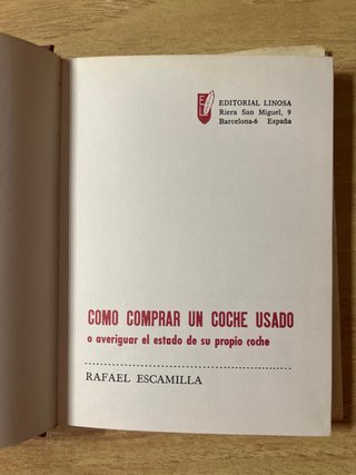 Cómo comprar un coche usado? ￼