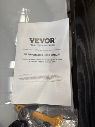 Molino Eléctrico VEVOR Acero Inoxidable