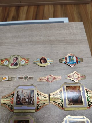 Lote Vitolas Vintage de colección Alvaro