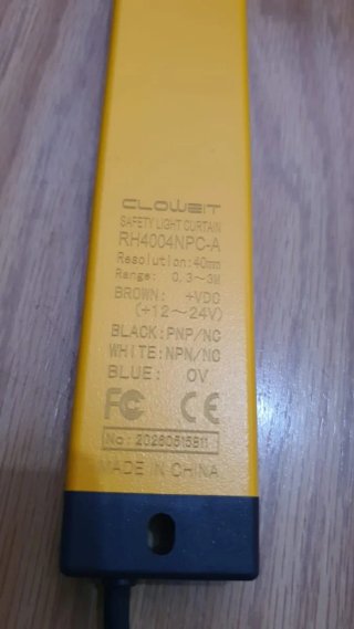 Sensor Cortina Seguridad Industrial