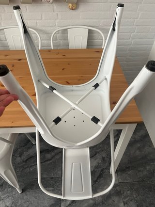 Conjunto Mesa, Sillas y Platero Cocina