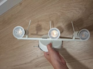 Lámpara de techo 3 focos