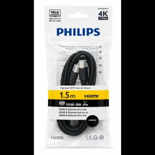 Cable HDMI Philips 1.5m 4K Ethernet