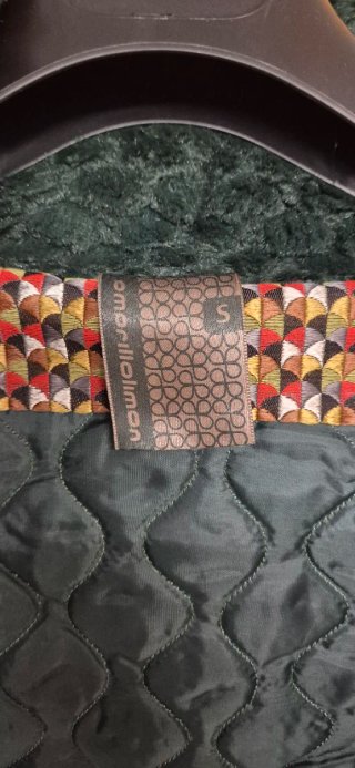 Abrigo bordado y estampado AmarilloLimon