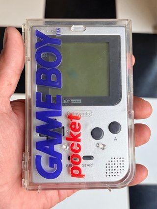 Nintendo Game Boy Pocket Plata