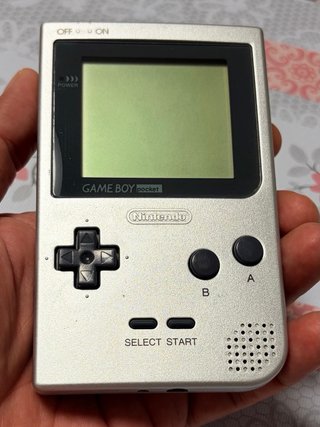 Nintendo Game Boy Pocket Plata