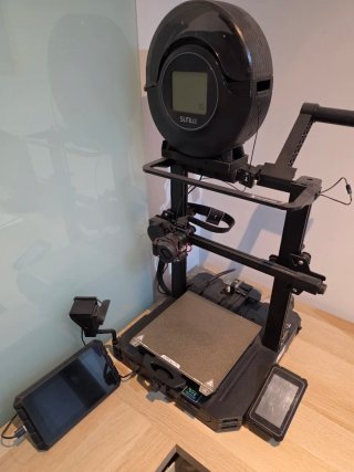 Creality Ender 3 S1 Pro + Sonic Pad + Secador