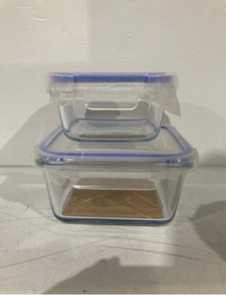 Set 10 Tapers Herméticos Cristal Nuevos
