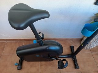Bicicleta estática negra