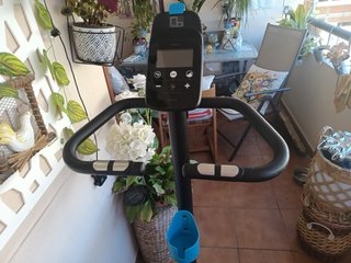 Bicicleta estática negra