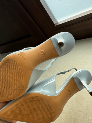 Zapatos Zara Talla 36 Azul