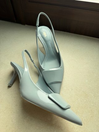 Zapatos Zara Talla 36 Azul