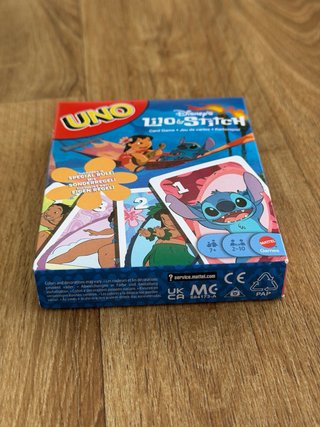 Juego de cartas UNO Disney Lilo & Stitch