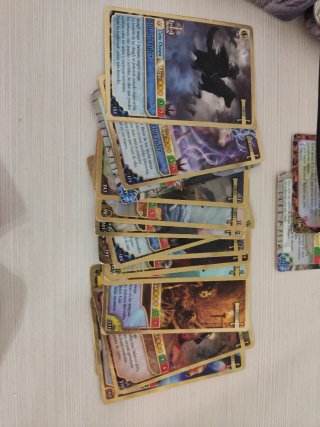 36 Cartas Fantasy Riders Raras