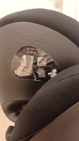 Silla coche Cybex Solution X Fix Negra