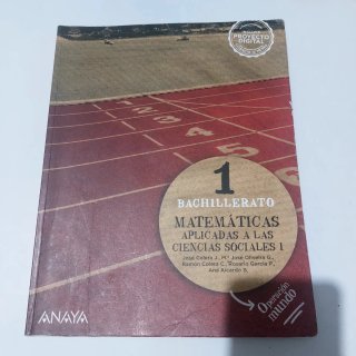 Matemáticas aplicadas a las Ciencias Sociales I...