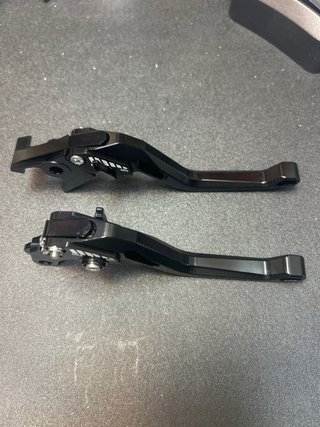 Manetas moto universales negras