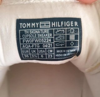 Sneakers Tommy Hilfiger Bianche Taglia 36