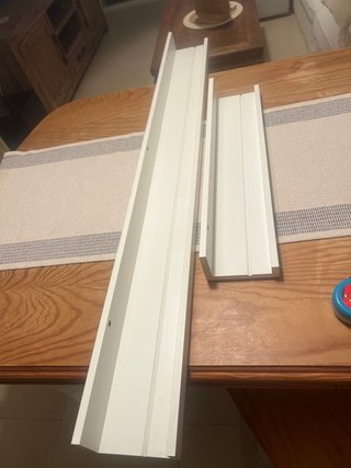 Estantes blancos Ikea madera
