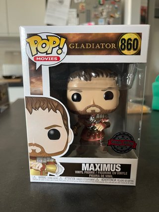 Funko Pop Maximus Gladiator 860 MINT