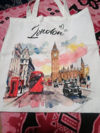 Bolso de tela London
