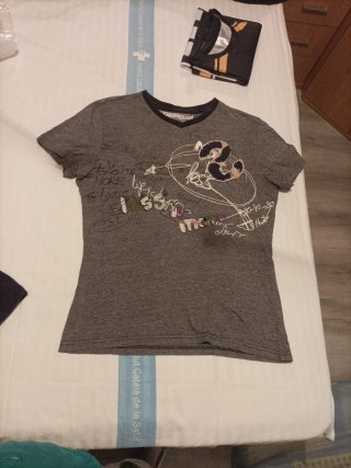 2 Camisetas Desigual Hombre Talla S