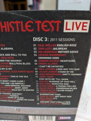 BBC The Old Grey Whistle Test Live CD