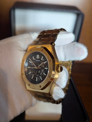 Reloj Seiko Mod AP Royal Oak Oro Amarillo – NH70