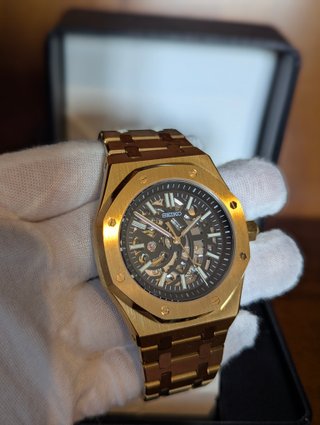 Reloj Seiko Mod AP Royal Oak Oro Amarillo – NH70