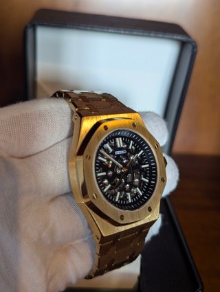 Reloj Seiko Mod AP Royal Oak Oro Amarillo – NH70